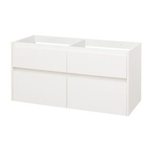 Mereo Opto, koupelnová skříňka 121 cm, bílá CN913S obraz
