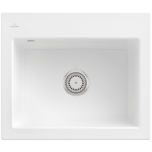 Keramický dřez Villeroy & Boch Subway 60 S, 330901R1, White Alpin 330901R1 obraz