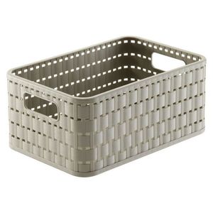Rotho 92299 ROTHO Úložný box COUNTRY 4 l, cappuccino obraz