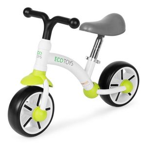 Dětské odrážedlo EVA ECOTOYS zelené/bílé obraz