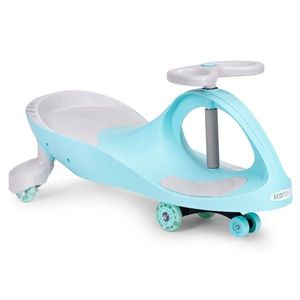 Dětské odrážedlo PLAY ECOTOYS s LED koly modré obraz