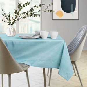 Sada ubrusu a běhounu na stůl AmeliaHome VESTA 115x200+35x200 cm nebesky modrá obraz