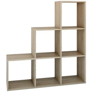 TP Living Schodový regál SONOMA přírodní obraz