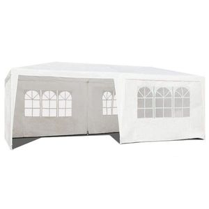 MultiGarden Skládací zahradní párty stan BERTA 3x6 m bílý obraz