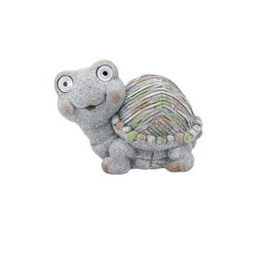 Garden Line Solární LED figurka TURTLIE šedá obraz