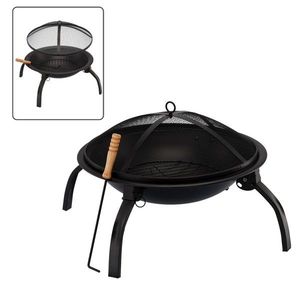 Garden Line Zahradní ohniště SIMPLED 56 cm černé obraz