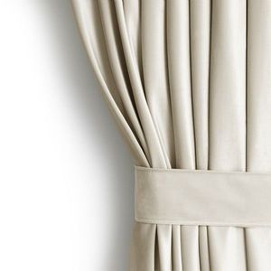 Závěs s kroužky AmeliaHome Velvet světle béžový , velikost 140x245 obraz