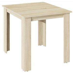 Kasvo KONGO stůl jídelní 80x80 bílá obraz