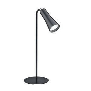 Moderní stolní lampa černá dobíjecí 3-stupňový stmívač - Samuel obraz