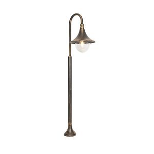 Klasická venkovní lampa antik zlatá 100 cm IP44 - Daphne obraz