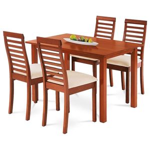 Jídelní set KOLTON 1+4, třešeň obraz