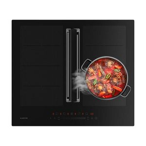 Klarstein Chef-Fusion Down Air System, indukční sporák + DownAir digestoř, 60 cm, 600 m³/h EEC A obraz