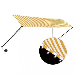 Zatahovací markýza s LED světlem 300x150 cm Dekorhome obraz