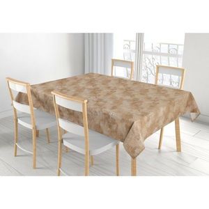 Bellatex Ubrus Adéla Hadí kůže hnědá, 100 x 100 cm obraz