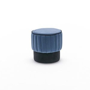 Taburet Rose Puf Blue obraz