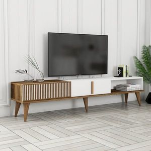 Televizní stolek Milan Alt White obraz