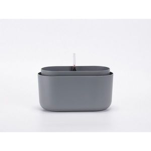 Plastia Samozavlažovací truhlík Tolita šedá, 31 x 16 cm obraz