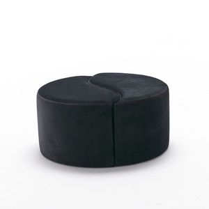Taburet Alis Puf Black obraz