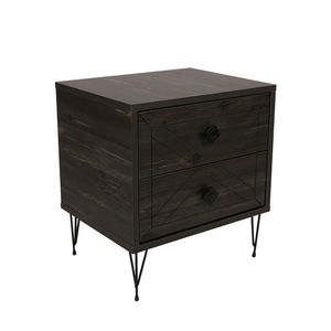 Noční stolek Luna Dark Brown obraz