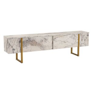Televizní stolek Serenity Gold obraz