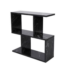 Odkládací stolek Life Black Marble obraz