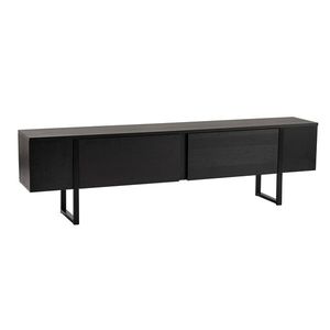 Televizní stolek Serenity Wood Black obraz