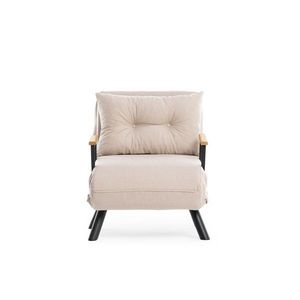 Křeslo Sando Single Cream 2 obraz