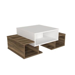 Konferenční stolek Sarafina White Walnut obraz