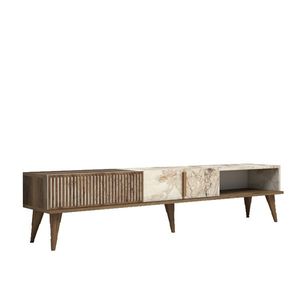 Televizní stolek Milan White Marble obraz