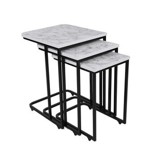 Odkládací stolek Metal Zigon, 3 ks obraz