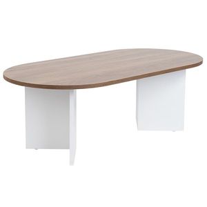 Konferenční stolek Sable Walnut White obraz