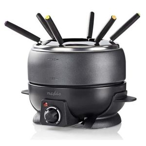 Nedis FCFO110EBK6 fondue pro 6 osob obraz