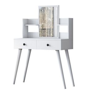 Kosmetický stůl BJ 102 White obraz