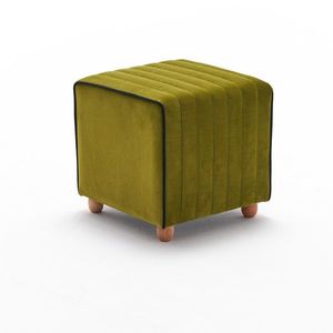 Taburet Mona Puf Green obraz