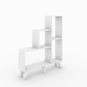 Knihovna Nisa White obraz