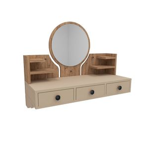 Kosmetický stůl Polina Beige obraz