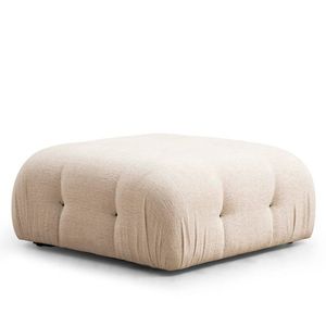 Taburet Bubble Pouffe Cream Bouclette obraz