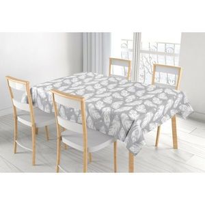 Bellatex Ubrus Adéla Pírka šedá, 100 x 100 cm obraz