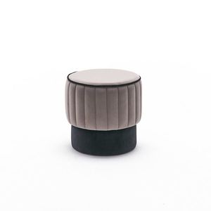 Taburet Rose Puf Grey obraz
