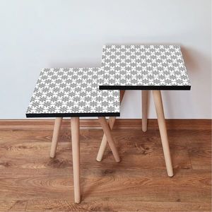 Odkládací stolek 2SHP Black, 2 ks obraz
