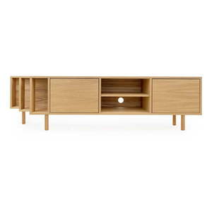 TV stolek v dekoru dubu v přírodní barvě 189x50x44 cm Shift – Woodman obraz