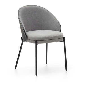 Černo-šedá jídelní židle Eamy – Kave Home obraz