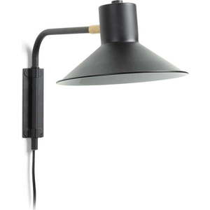 Černé nástěnné svítidlo ø 20 cm Aria – Kave Home obraz