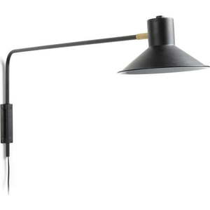 Černé nástěnné svítidlo ø 20 cm Aria – Kave Home obraz