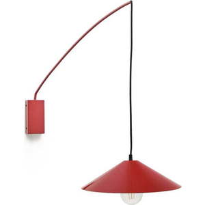 Červené nástěnné svítidlo ø 35 cm Kally – Kave Home obraz