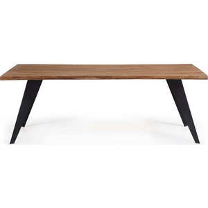 Jídelní stůl s deskou v dubovém dekoru 100x180 cm Koda – Kave Home obraz