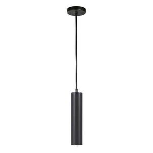 Černé závěsné svítidlo s kovovým stínidlem ø 8 cm Maude – Kave Home obraz