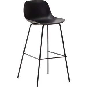 Černá barová židle (výška sedáku 74 cm) Altea – Kave Home obraz