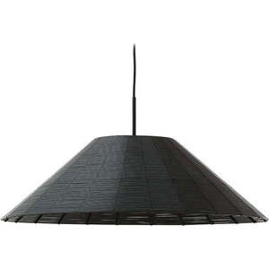 Černé stínidlo ø 70 cm Saranella – Kave Home obraz