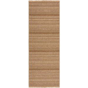 Venkovní běhoun v přírodní barvě 80x230 cm Farah Stripe – Flair Rugs obraz